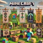 minecraft (2009) game icons banners